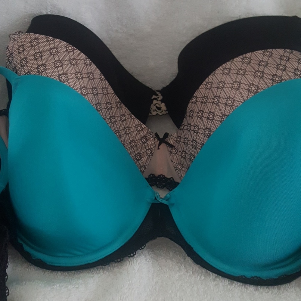 b.tempt'd  34DD bras and Wacoal 32DD Bras